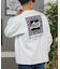 【ムラサキスポーツ限定】 lost(ロスト)ロンT/長袖Tシャツ/バックプリント/オーバーサイズ/L25S2201/ユニセックス/メンズ/ムラサキスポーツ