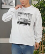 【ムラサキスポーツ限定】 lost(ロスト)ロンT/長袖Tシャツ/フロントプリント/オーバーサイズ/L25S2205/ユニセックス/メンズ/ムラサキスポーツ