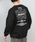 RVCA(ルーカ)長袖Tシャツ ロンT バックプリント オーバーサイズ /BF041-151 BF041151/ユニセックス/メンズ/ムラサキスポーツ