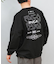 RVCA(ルーカ)長袖Tシャツ ロンT バックプリント オーバーサイズ /BF041-151 BF041151/ユニセックス/メンズ/ムラサキスポーツ