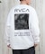 RVCA(ルーカ)長袖Tシャツ ロンT ボックスロゴ オーバーサイズ/BF041-153 BF041153/ユニセックス/メンズ/ムラサキスポーツ