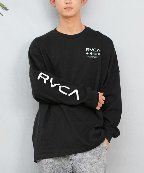 RVCA☆Benj Long Sleeve Tee グラフィックプリント 長袖 Tシャツ RVCA☆Benj Long Sleeve Tee グラフィックプリント 長袖 Tシャツ