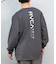 【ムラサキスポーツ限定】RVCA(ルーカ)長袖Tシャツ ロンT バックプリント/BF041-159 BF041159/ユニセックス/メンズ/ムラサキスポーツ
