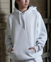 【限定】DEAR LAUREL(ディアローレル)裏起毛トレーナー クルーネック スウェット ワンポイント ブラックレター D24F1101 ユニセックス メンズ ムラサキスポーツ限定