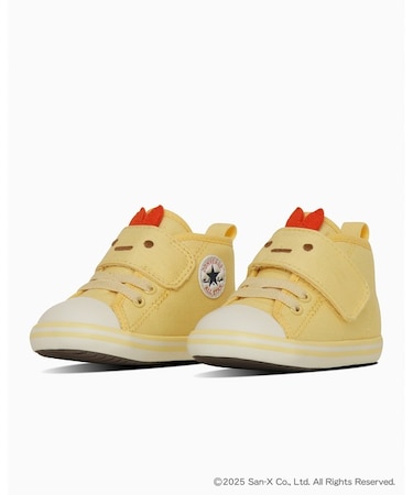 すみっコぐらし×CONVERSE(コンバース)エビフライのしっぽ/BABY ALL STAR N SUMIKKOGURASHI V-1/37303492/ベビー キッズ スニーカー シューズ ベルクロ/通園 通学/ムラサキスポーツ