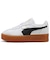 PUMA/厚底 PALERMO ELEVATA LTH 400461 パレルモ エレベータ レザー ウィメンズ テラスタイル プーマ シューズ スニーカー レディース ムラサキスポーツ