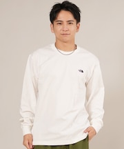 THE NORTH FACE(ザ・ノースフェイス)ロングスリーブフラッシュドライヌプシコットンティー NT32535 速乾 長袖Tシャツ/ユニセックス メンズ ムラサキスポーツ