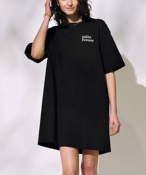 RIKKA FEMME(リッカファム)Tシャツワンピース 半袖 RF25SS15 レディース  ムラサキスポーツ
