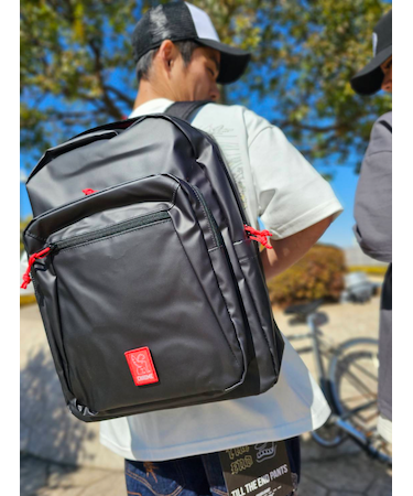 CHROME(クローム)35L 軽量 耐水/FLEEKY 35L PACK(フリーキー)JP256TPRD/バックパック デイパック リュック/ユニセックス メンズ レディース ムラサキスポーツ