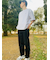 【ムラサキスポーツ限定】COMP US(コンプ アス)COVEROSS WIDE STRAIGHT PANTS (カバロスワイドストレートパンツ)ロングパンツ 25SSCU-06PN/ユニセックス メンズ  ムラサキスポーツ