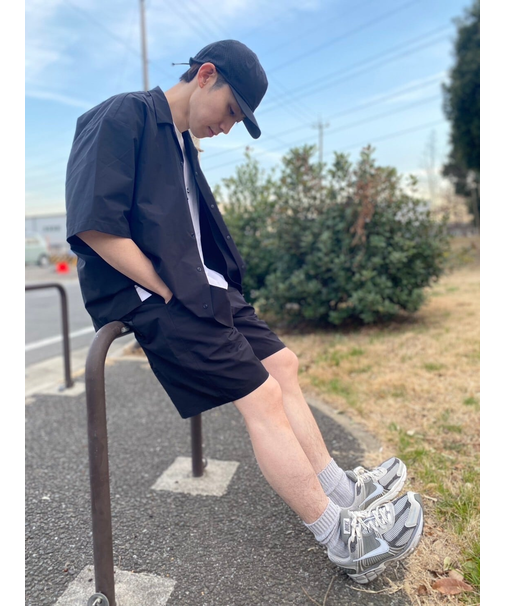 【ムラサキスポーツ限定】COMP US(コンプ アス)COVEROSS WIDE SHORTS (カバロスワイドショーツ) ショートパンツ ショーツ 25SSCU-10PN/ユニセックス メンズ  ムラサキスポーツ