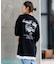 BILLABONG(ビラボン)ビッグシルエット 半袖Tシャツ フェイクレイヤードTシャツ BF013-214 BF013214/レディース ムラサキスポーツ