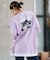 BILLABONG(ビラボン)ビッグシルエット 半袖Tシャツ フェイクレイヤードTシャツ BF013-214 BF013214/レディース ムラサキスポーツ