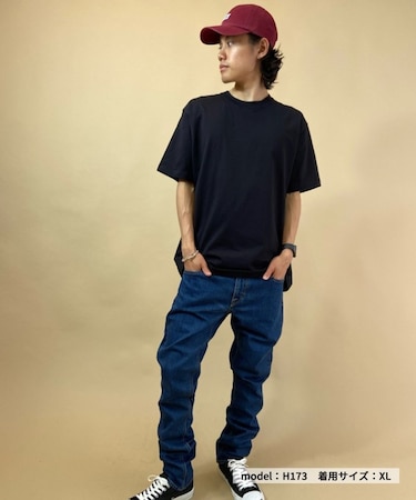 HANES(ヘインズ)半袖Tシャツ 無地 ヘビーウェイト BEEFY-T ビーフィーT H5180L/ユニセックス メンズ ムラサキスポーツ