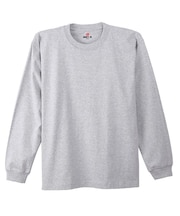 HANES(ヘインズ)長袖Tシャツ ロンT BEEFY-T ヘビーウェイト 無地 H5186/ユニセックス メンズ ムラサキスポーツ