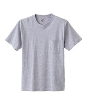 HANES(ヘインズ)半袖Tシャツ ポケT 無地 ポケット付き ヘビーウェイト BEEFY-T ポケットTシャツ ビーフィーT H5190/ユニセックス メンズ ムラサキスポーツ