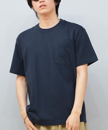 HANES(ヘインズ)半袖Tシャツ ポケT 無地 ポケット付き ヘビーウェイト BEEFY-T ポケットTシャツ ビーフィーT H5190/ユニセックス メンズ ムラサキスポーツ