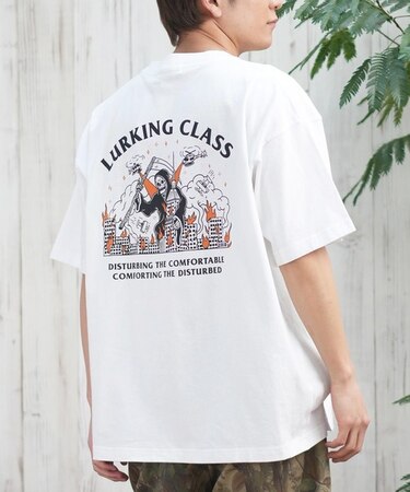 【ムラサキスポーツ限定】LURKING CLASS(ラーキングクラス)半袖Tシャツ ST25STM07/ユニセックス メンズ  ムラサキスポーツ