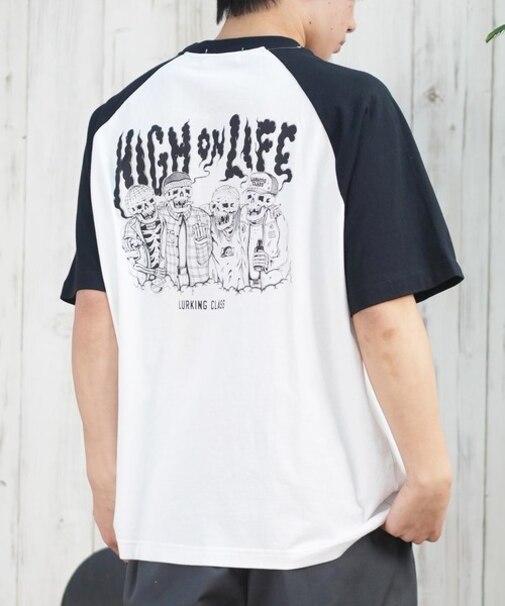 【ムラサキスポーツ限定】LURKING CLASS(ラーキングクラス)半袖Tシャツ ST25STM11/ユニセックス メンズ  ムラサキスポーツ