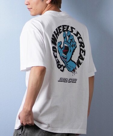 【ムラサキスポーツ限定】SANTACRUZ サンタクルーズ 半袖Tシャツ バックプリント 502252401/ユニセックス メンズ ムラサキスポーツ