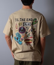 【ムラサキスポーツ限定】SANTACRUZ サンタクルーズ 半袖Tシャツ バックプリント 502252402/ユニセックス メンズ ムラサキスポーツ