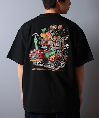 SANTACRUZ(サンタクルーズ) 半袖Tシャツ バックプリント 502252408/ユニセックス メンズ ムラサキスポーツ