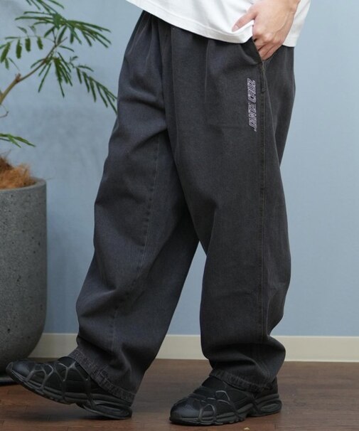 【限定】SANTACRUZ/ロングパンツ ロンパン ワイドシルエット 502252501 サンタクルーズ メンズ ムラサキスポーツ限定