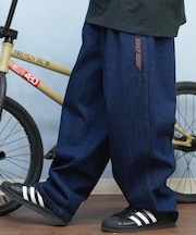 【限定】SANTACRUZ/ロングパンツ ロンパン ワイドシルエット 502252501 サンタクルーズ メンズ ムラサキスポーツ限定