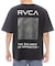 RVCA(ルーカ)半袖Tシャツ バックプリント オーバーサイズ BF041-250 BF041250/ユニセックス メンズ ムラサキスポーツ