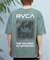 RVCA(ルーカ)半袖Tシャツ バックプリント オーバーサイズ BF041-250 BF041250/ユニセックス メンズ ムラサキスポーツ