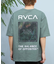 RVCA(ルーカ)半袖Tシャツ バックプリント オーバーサイズ BF041-250 BF041250/ユニセックス メンズ ムラサキスポーツ