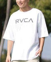 RVCA(ルーカ)半袖Tシャツ フロントプリント オーバーサイズ BF041-261 BF041261/ユニセックス メンズ ムラサキスポーツ