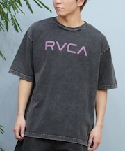 RVCA(ルーカ)半袖Tシャツ フロントプリント オーバーサイズ BF041-261 BF041261/ユニセックス メンズ ムラサキスポーツ