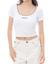 RVCA(ルーカ)半袖Tシャツ スリムフィット クロップド丈 2WAY リブ素材 BF043-210 BF043210/レディース ムラサキスポーツ