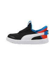 PUMA(プーマ)キッズ スニーカー スリッポン コートフレックス V3 EASE IN インファント 12.0～16.0cm 399735/シューズ スニーカー ムラサキスポーツ
