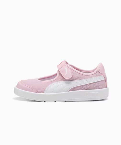 PUMA(プーマ)キッズ シューズ メリージェーン コートフレックス V3 LINA リナ 17.0～21.0cm 400578/シューズ スニーカー ムラサキスポーツ