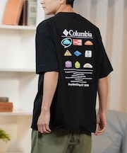 【ムラサキスポーツ限定】columbia(コロンビア)吸湿速乾 半袖Ｔシャツ バックプリント PM0785/ユニセックス メンズ ムラサキスポーツ