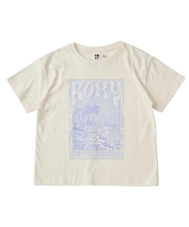 ROXY(ロキシー)キッズ Tシャツ 親子でお揃い MINI SURFING HORIZONS TST251120 半袖Tシャツ 子供服 男の子 女の子/キッズ ムラサキスポーツ