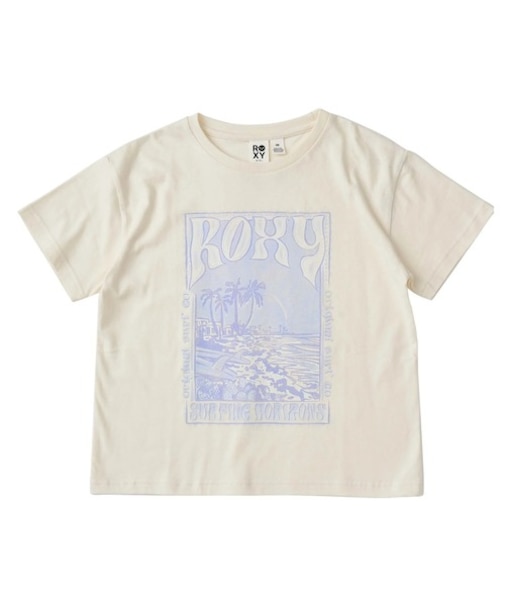 ROXY(ロキシー)キッズ Tシャツ 親子でお揃い MINI SURFING HORIZONS TST251120 半袖Tシャツ 子供服 男の子 女の子/キッズ ムラサキスポーツ