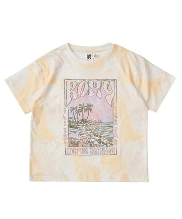 ROXY(ロキシー)キッズ Tシャツ 親子でお揃い MINI SURFING HORIZONS TST251120 半袖Tシャツ 子供服 男の子 女の子/キッズ ムラサキスポーツ