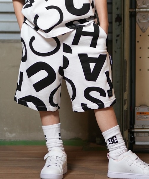 DC(ディーシー)キッズ ショーツ 25 KD ALLOVER SHORT YWS251527 ハーフパンツ ショートパンツ デニム 子供服 男の子 女の子/キッズ ムラサキスポーツ
