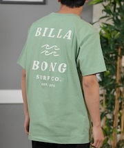 BILLABONG(ビラボン)半袖Tシャツ 親子でおそろい バックプリント レギュラーフィット ONE TIME BF011-203 BF011203/ユニセックス メンズ ムラサキスポーツ