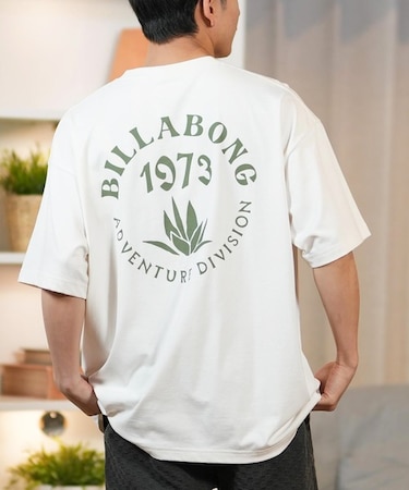 BILLABONG(ビラボン)半袖Tシャツ バックプリント UVカット 吸水速乾 AGAVE BF011-219 BF011219/ユニセックス メンズ ムラサキスポーツ