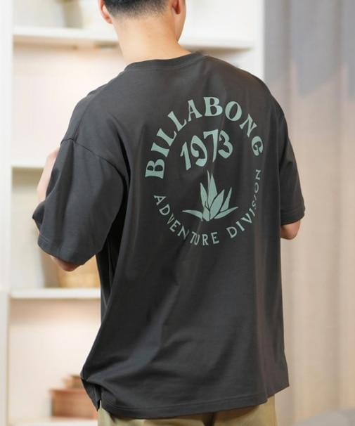 BILLABONG(ビラボン)半袖Tシャツ バックプリント UVカット 吸水速乾 AGAVE BF011-219 BF011219/ユニセックス メンズ ムラサキスポーツ