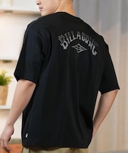 BILLABONG(ビラボン)高機能 抗菌防臭 制菌 消臭 半袖Tシャツ バックプリント  PRE SILKETE SMOOTH TEE BF011-303 BF011303/ユニセックス メンズ ムラサキスポーツ