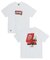 CHUMS(チャムス)半袖Tシャツ チャムスピザボックスTシャツ フロントロゴ CH01-2518/ユニセックス メンズ ムラサキスポーツ