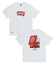 CHUMS(チャムス)半袖Tシャツ チャムスピザボックスTシャツ フロントロゴ CH01-2518/ユニセックス メンズ ムラサキスポーツ