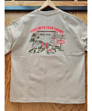 【ムラサキスポーツ限定】CHUMS(チャムス)半袖Tシャツ Surf Garden T-Shirt Tシャツ CH01-2577/ユニセックス メンズ ムラサキスポーツ