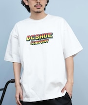 DC(ディーシー)半袖Tシャツ バックプリント ルーズシルエット 25 TWO BIT HSSART SS DST251092/ユニセックス メンズ ムラサキスポーツ
