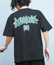 DC(ディーシー)半袖Tシャツ バックプリント ルーズシルエット 25 GRAFFITTI SS DST251097/ユニセックス メンズ ムラサキスポーツ